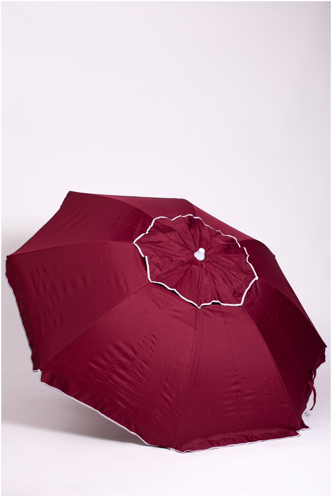 Зонт пляжный, солнцезащитный 2.0 м 8 спиц, . ткань-полиэстер, с клапаном. - фотография № 1
