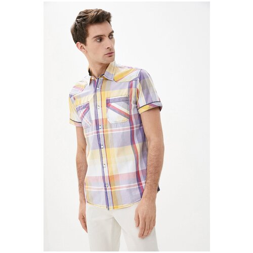 фото Рубашка baon рубашка в крупную клетку baon, размер: s, желтый