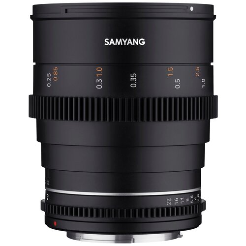 Объектив Samyang MF 24mm T15 VDSLR MK2 Canon EF черный 7120000₽