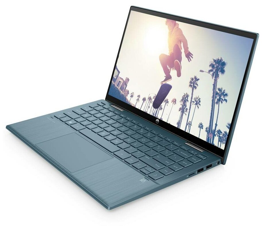 Ноутбук HP Pavilion x360 14-dy0008ur 148SSD 512синий