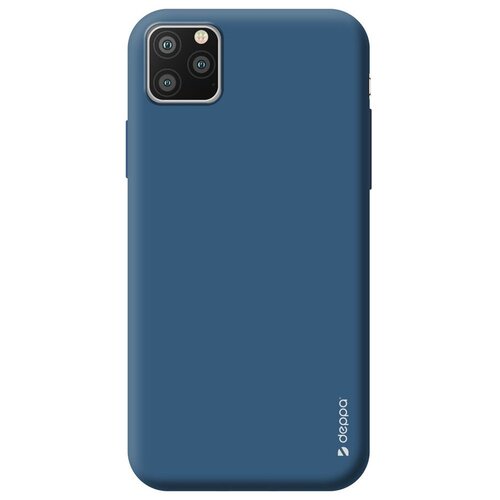 Чехол Gel Color Case для Apple iPhone 11 Pro Max, синий, Deppa 87247 чехол deppa gel color case для apple iphone xs max синий