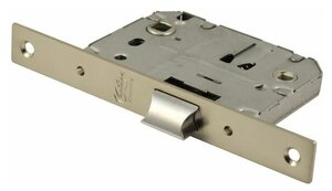 Врезной межкомнатный сантехнический <b>дверной</b> <b>замок</b> Vantage L70 (межосевое 70 мм) SN Матовый хром Корп