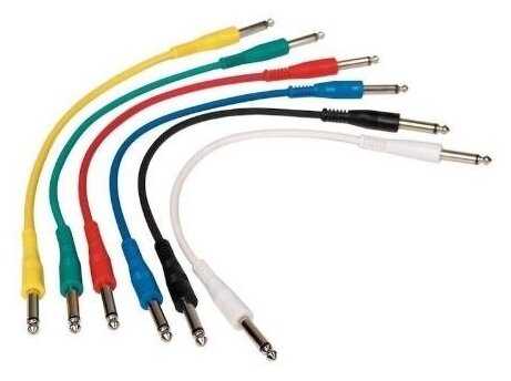 Кабель 30 см джек-джек 6 шт. Rockcable RCL30030 D5
