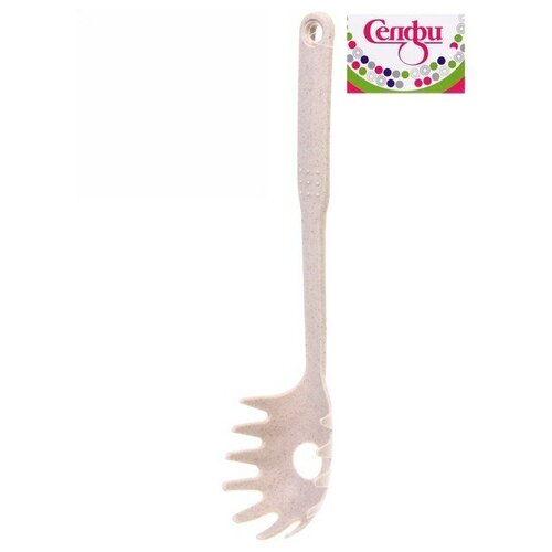 Ложка кухонная для спагетти пластиковая 