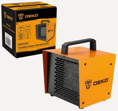 Изображение товара Тепловая пушка электрическая DEKO DKIH2200, 082-1008