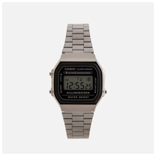 Наручные часы CASIO A-168WEGG-1A, серебряный, черный