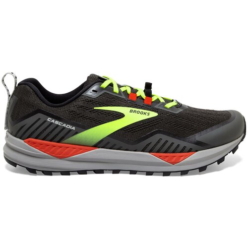 фото Беговые кроссовки brooks cascadia 15 black/raven/cherrytomato (us:9)