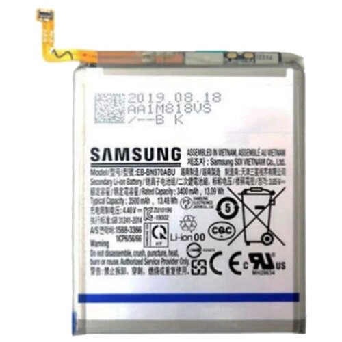 Аккумулятор Samsung EB-BN970ABU 3500 мАч для Samsung Galaxy Note 10 5G
