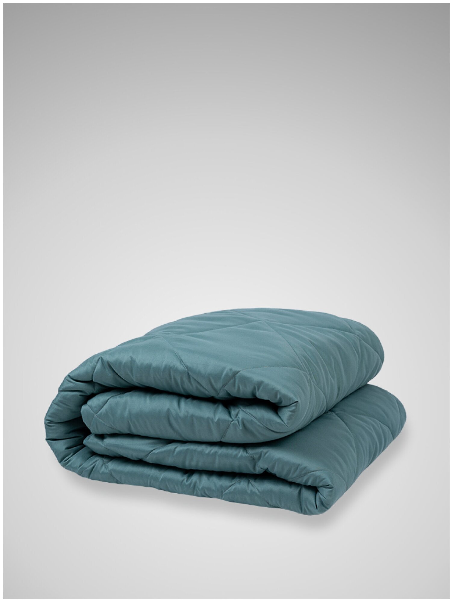 Одеяло SONNO AURA 1,5-сп. 140х205 гипоаллергенное , наполнитель Amicor TM Цвет Бельгийский зеленый - фотография № 1