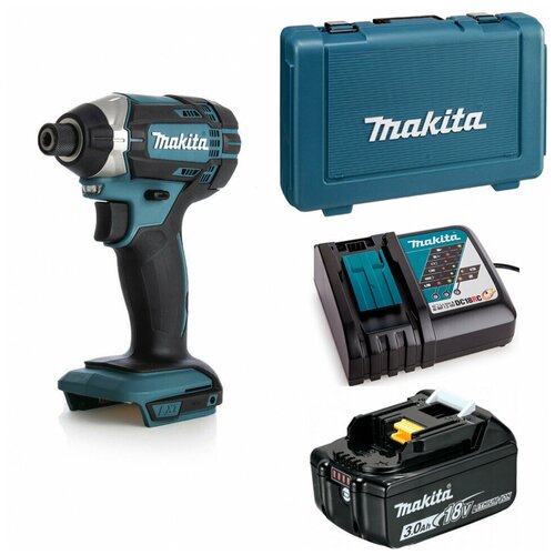 Ударный шуруповерт аккумуляторный 165Нм 18В LXT Li-Ion 1x3Ач Makita DTD152RF