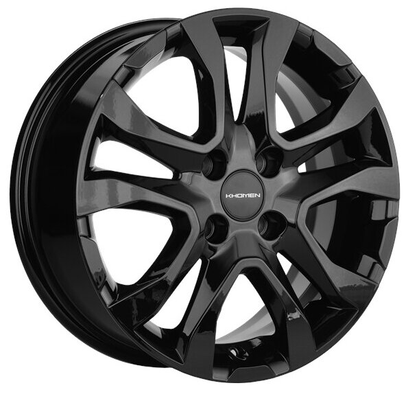 KHOMEN WHEELS WHS507836 6x15/4x98 ET36 D58,5 KHW1503 (Lada Granta) Black