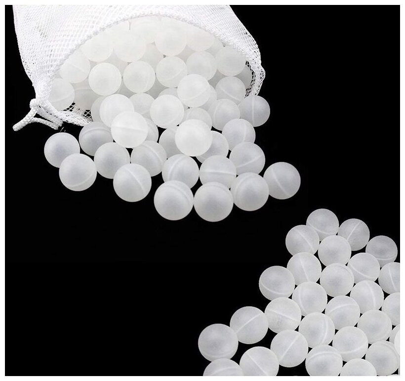 Шарики теплоизоляционные для Су-Вид 200 шт. Большой комплект шариков Biolomix В сетке для сушки. - фотография № 2