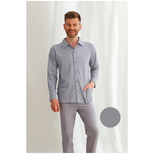 Мужская пижама Taro 22W Richard 2635-2636-2637-01, размер XL, цвет: Бордовый
