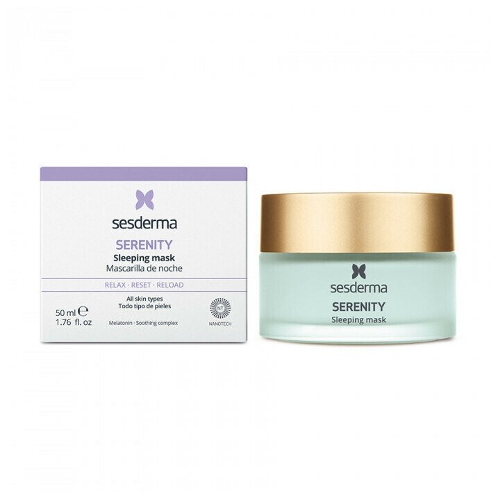 Маска ночная для лица, 50 мл, SERENITY Sleeping mask, Sesderma