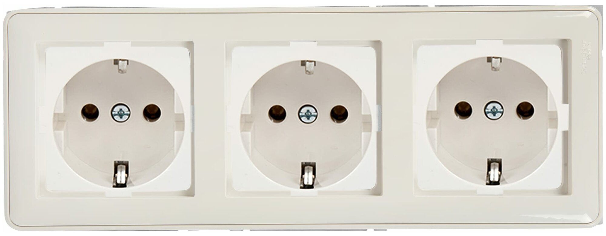 Рамка для розеток и выключателей Schneider Electric W59 3 поста, цвет белый - фотография № 4