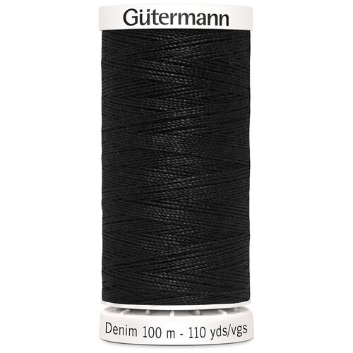 Нить для джинсовой ткани Gutermann DENIM, 100м, 1000