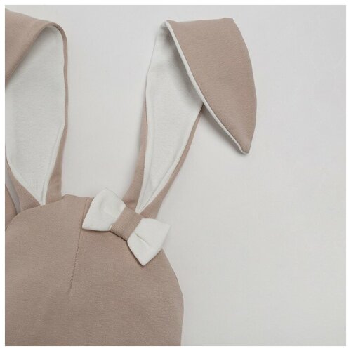 фото Шапка и снуд для девочки, цвет бежевый, размер 47-50 см русбубон