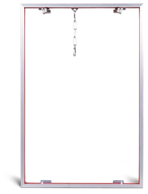 Ревизионный люк под плитку Практика Контур 40-60 съемный настенный - фотография № 7