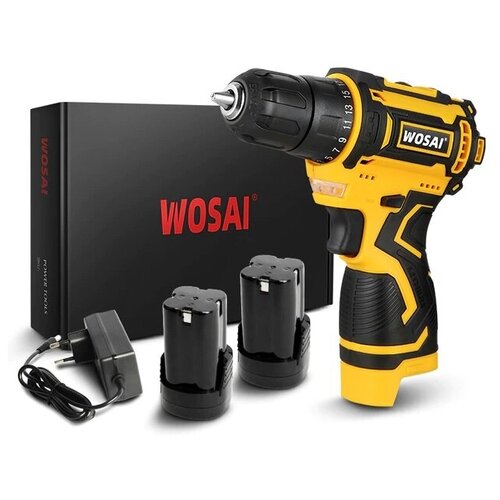 Аккумуляторная дрель-шуруповерт WOSAI 16 V бесщеточная 490000₽