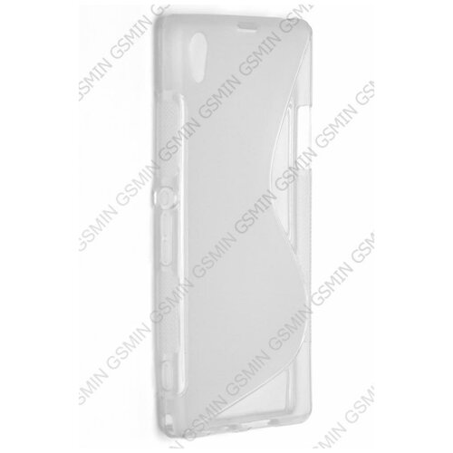 Чехол силиконовый для Sony Xperia M2 S-Line TPU (Матово-прозрачный)
