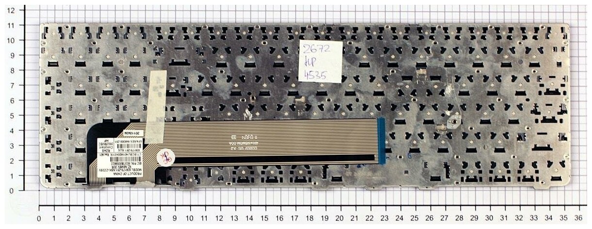 Клавиатура для ноутбука HP 6037B0056622 черная