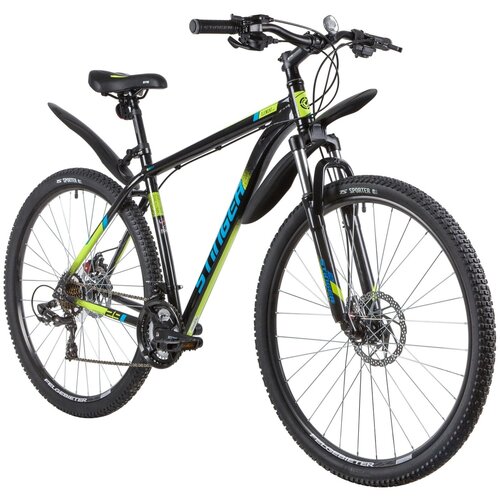 Велосипед STINGER ELEMENT EVO 29 2021 Велосипед STINGER 29 ELEMENT EVO черный алюминий размер 18 2091000₽