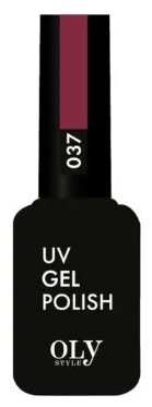 Гель-лак для ногтей Oly Style UV Gel Polish 37 Темно-малиновый 10 мл