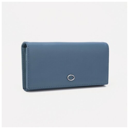 фото Кошелёк на магнитах, цвет голубой нет бренда