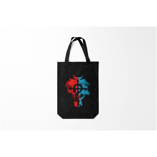 фото Сумка-шоппер / 31х42 см / аниме / стальной алхимик 1 burnettie