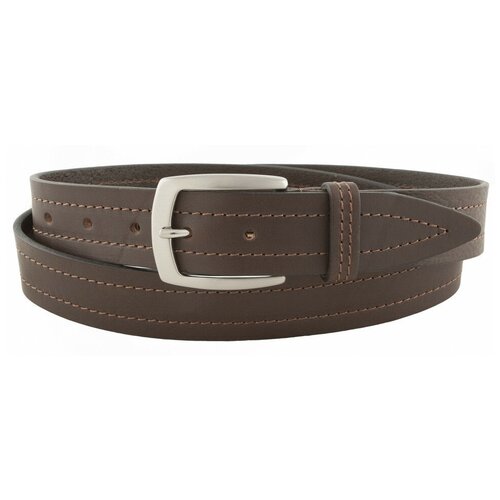 фото Мужской кожаный ремень tony perotti 7p/35/2-115 коричневый