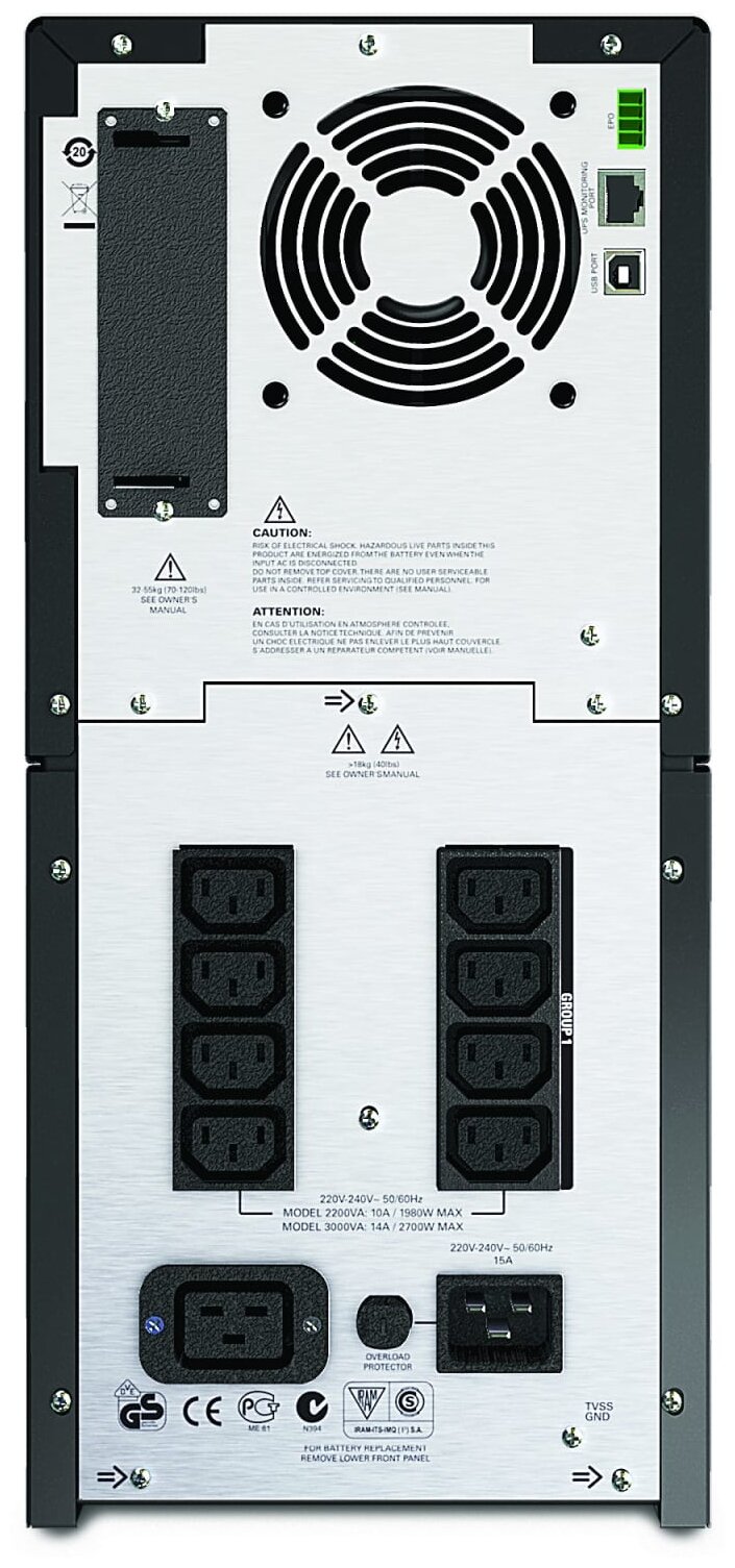 APC by Schneider Electric APC Smart-UPS 2200VA SMT2200I