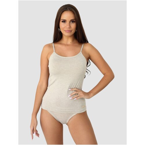 фото Женская майка на тонких бретельках berrak 2040