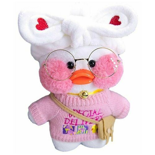 Мягкая игрушка уточка (цвета одежды в ассортименте)