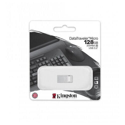 USB флешка KINGSTON 128Gb DTMC3G2/128GB USB 3.2 Gen 1