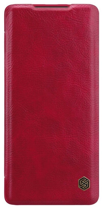 Чехол Nillkin Qin Leather Case для Huawei Mate 40 Pro Plus (Mate 40 Pro+) Red (красный)
