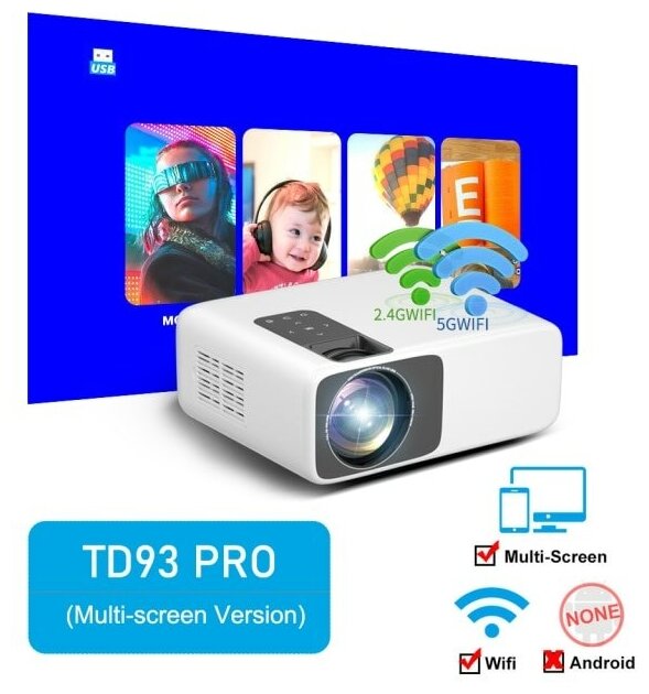 Проектор ThundeaL TD93 PRO (Multi-Screen версия)