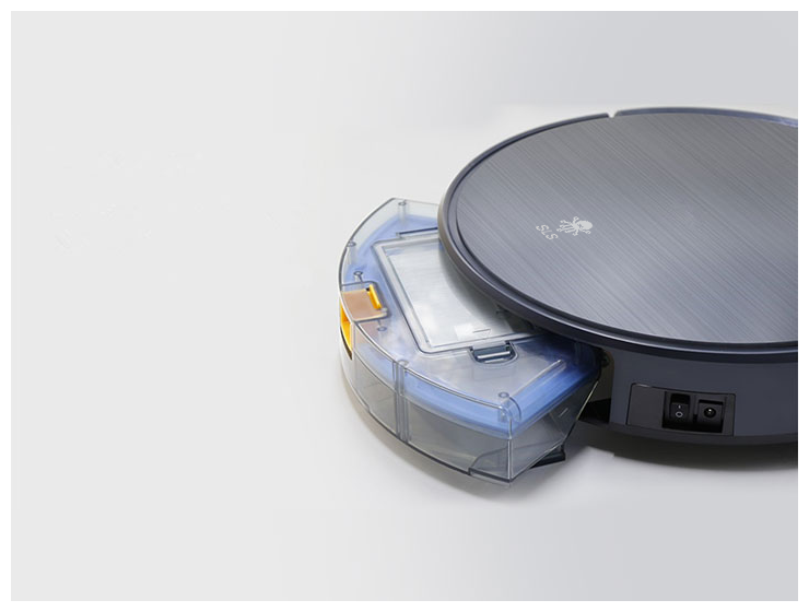 Робот-пылесос SLS VC-01 WiFi Dark Grey (SLS-VC-01WFDG, сухая и влажная уборка - фото №11