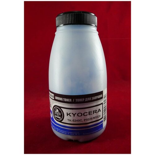 BW KPR-224C-50 тонер (Kyocera 5240) голубой 50 гр (совместимый) тонер profiline для kyocera 5240 тонер pl tnr b427c c 50 b 50 гр голубой