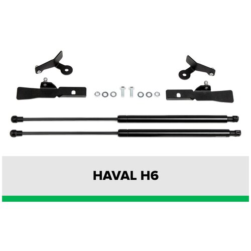 Газовые упоры капота Pneumatic для Haval H6 2014-2020, 2 шт., KU-HA-H600-00