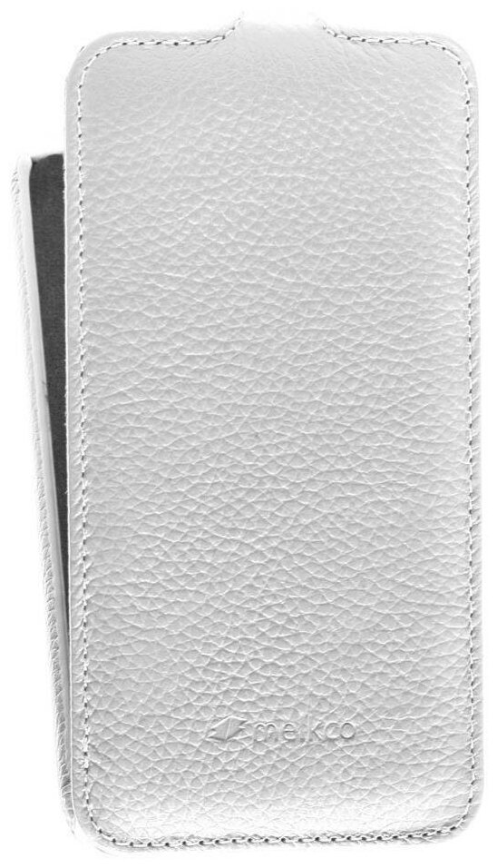 Кожаный чехол для HTC Desire 300 Melkco Premium Leather Case - Jacka Type (White LC)