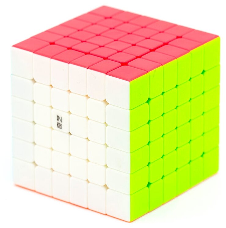Кубик Рубика бюджетный QiYi (MoFangGe) 6x6x6 QiFan S2, color