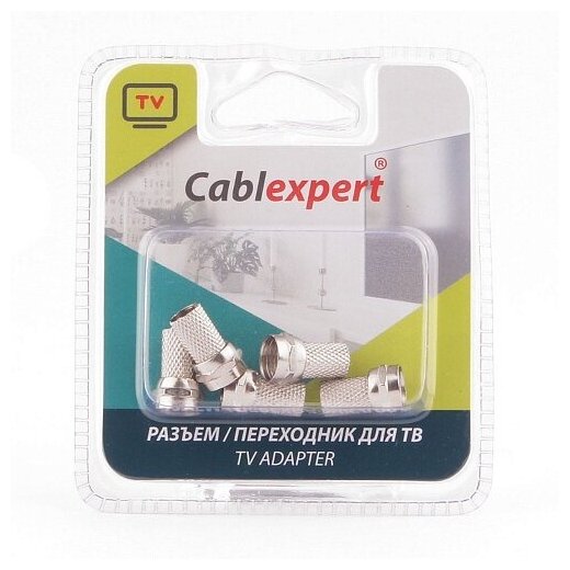 F разъёмы для кабеля RG6 Cablexpert SPL6-01