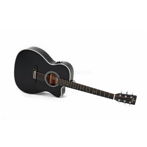 Гитара Sigma 000MC-1E-BK электроакустическая гитара sigma guitars 000mc 1e black