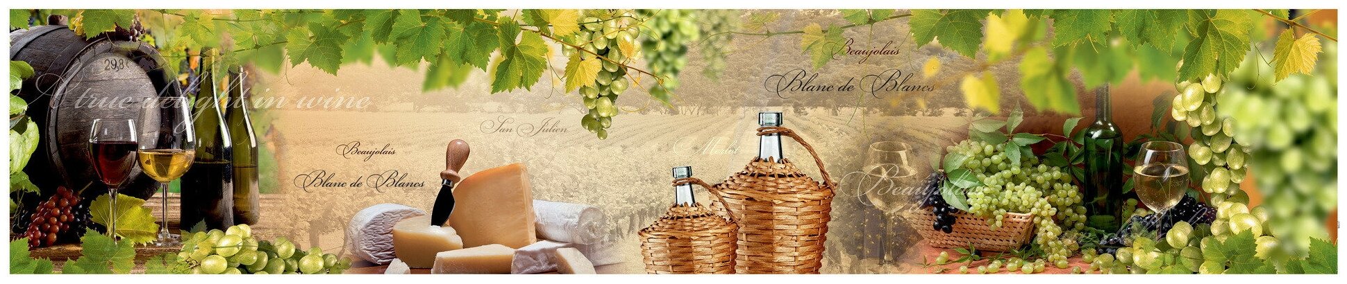 фото Кухонный фартук/стеновая панель для кухни/фартук на кухню 3D-эффект на основе SPC (каменно-полимерный композит) 3000*610*2мм PC 37