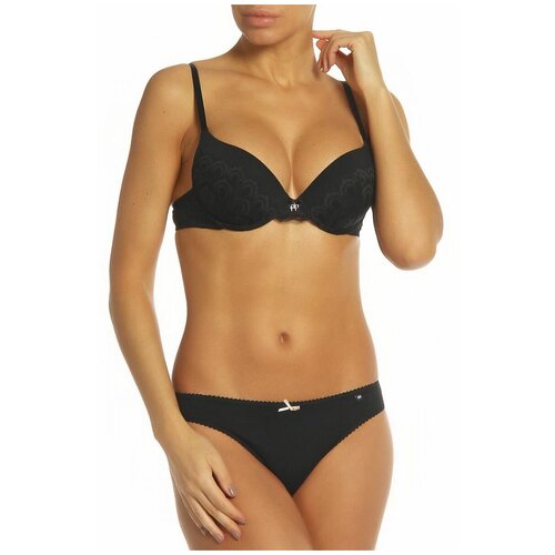 фото Бюстгальтер pretty polly, 2 шт., размер 36d, черный