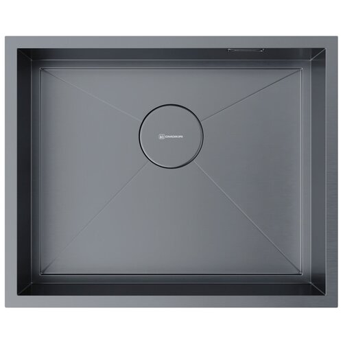 Кухонная мойка Omoikiri Kasen 54-16-GM вороненая сталь 4997061 4088800₽
