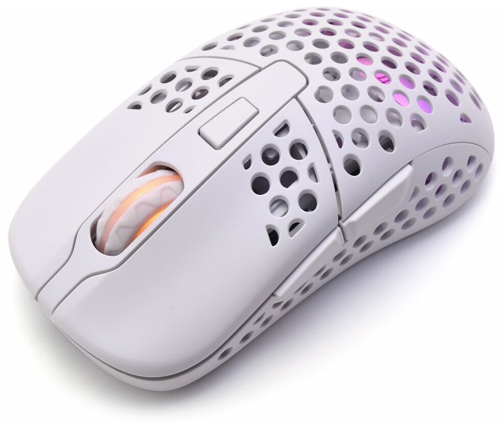 Мышь беспроводная Xtrfy M42 RGB Wireless 19000 dpi WirelessUSB 500 мАч M42W-RGB-WHITE Белый