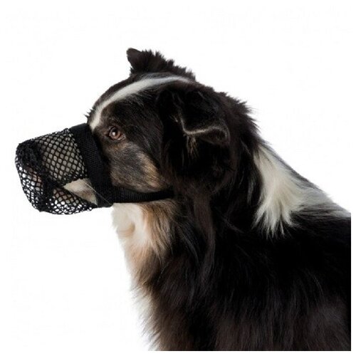 Защита от отравлений собак (сетка на морду), M-L, 22-46 cm, 27 см намордник для собак trixie защита от отравлений сетка на морду s m 18 40см 22см