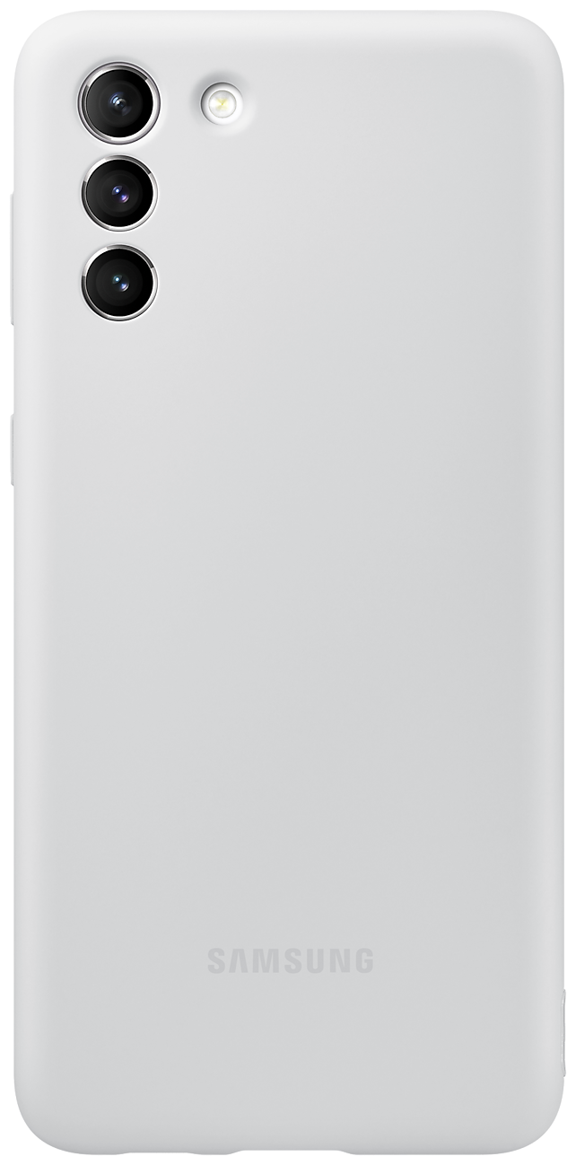 Чехол (клип-кейс) SAMSUNG Silicone Cover, для Samsung Galaxy S21+, розовый [ef-pg996tpegru] - фото №1