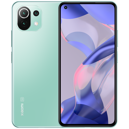 смартфон honor magic5 lite 5g 6 128 гб dual nano sim зеленый Смартфон Xiaomi 11 Lite 5G NE 8/128 ГБ Global, Dual nano SIM, мятный зеленый